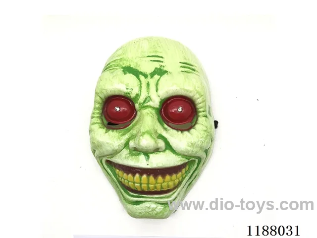Electric Flash Green Mask