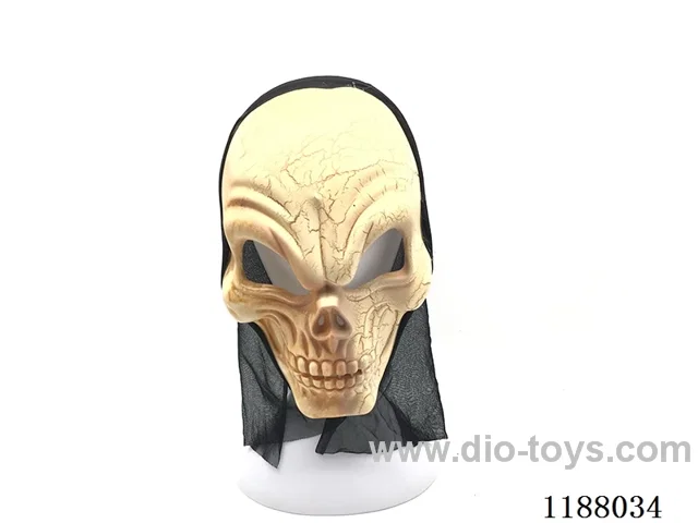 Big Skull Yellow Mask w/Headgear