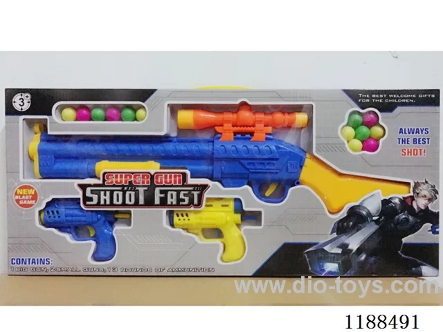 ping pong gun with small gun