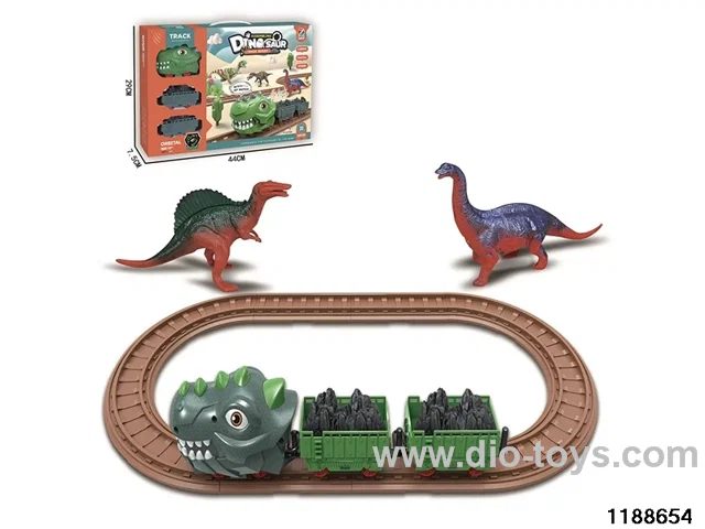 railroad dinosaur car