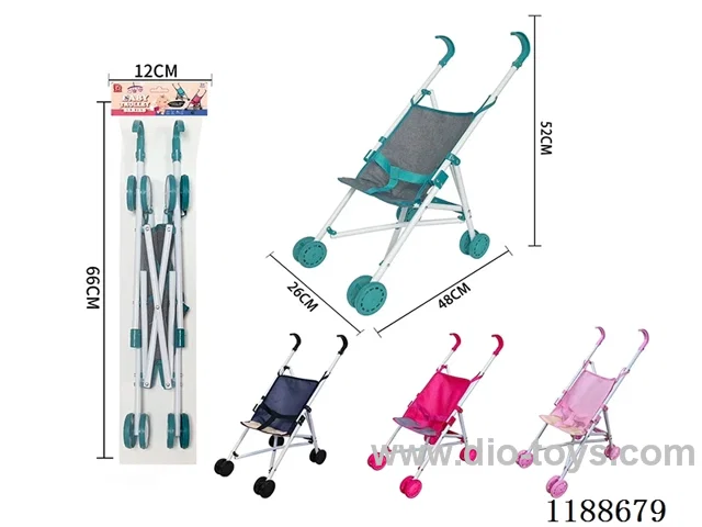 Plastic Trolley-Four Colors Mixed-Thick Cloth