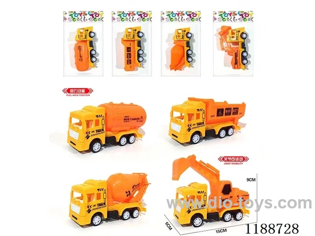 pull back engineering vehicles 4 style