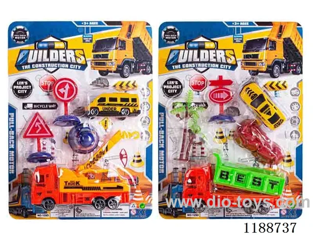 pull back Rescue Engineering Set (2 mixes)