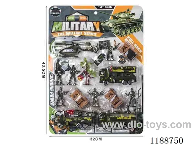 pull back Military Set