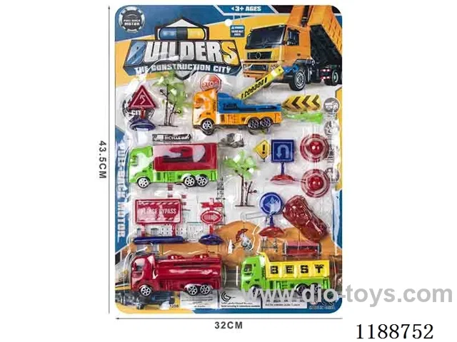 pull back Rescue Engineering Set
