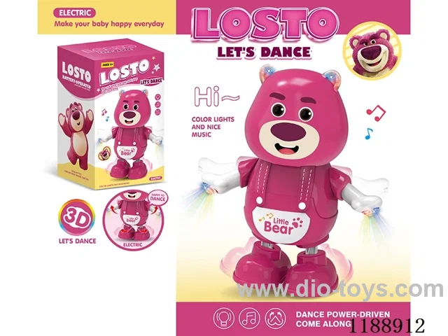 B/O dancing toys 3*1.5V AA not included