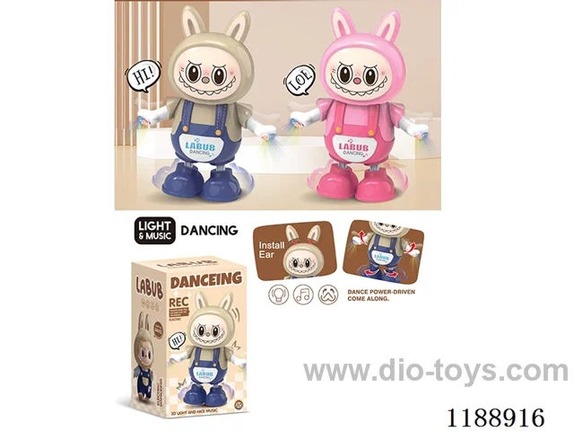 B/O dancing toys 3*1.5V AA not included