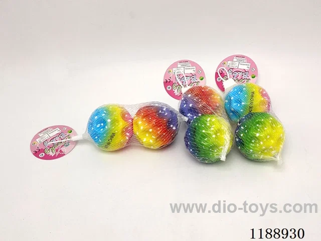 2PCS 6.3CM high resilience Snowflake Moon Balls