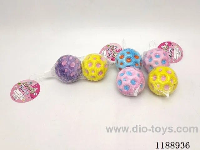 2PCS 6.3CM high resilience Macaron Moon Balls