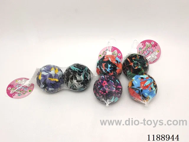 2PCS 7CM high resilience Camouflage Moon Balls