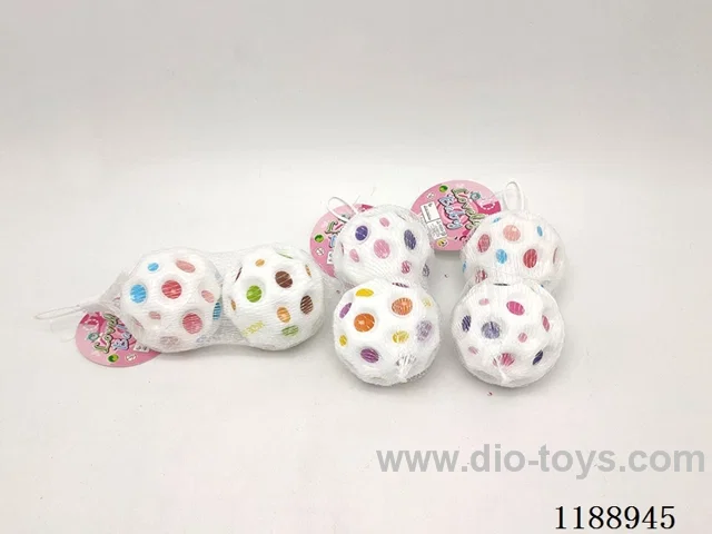 2PCS 7CM high resilience White Moon Balls