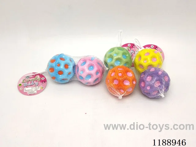 2PCS 7CM high resilience Macaron Moon Balls