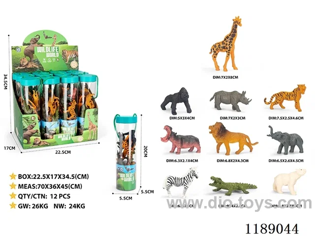 animal set 12PCS