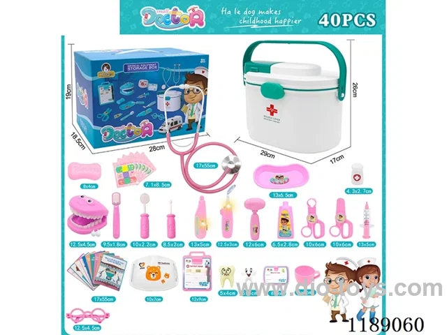 doctor set 40PCS (Alloy Stethoscope)(GCC)