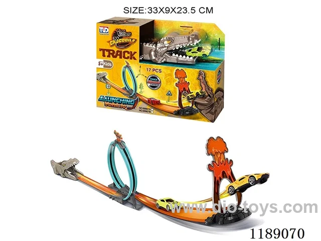 Catapult Crocodile (with gold car)