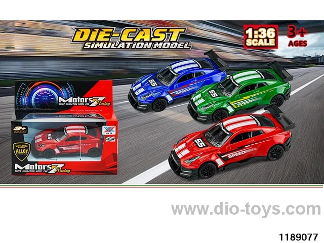 1:36 Alloy pull back car