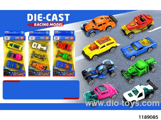 1:64 Alloy pull back car
