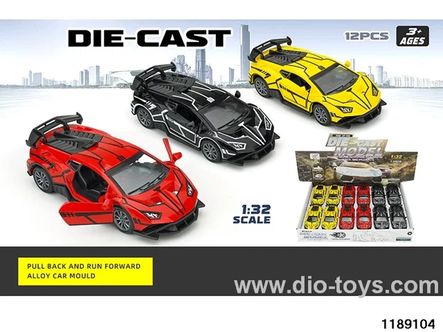 1:32 Alloy pull back car