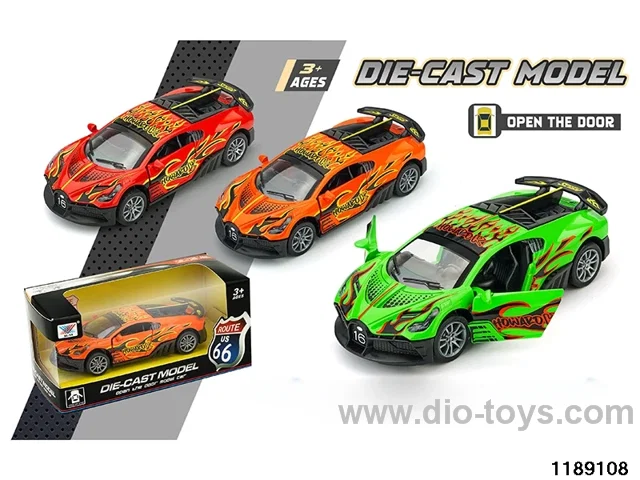 1:32 Alloy pull back car