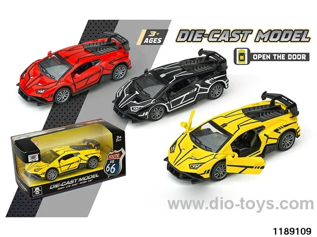 1:32 Alloy pull back car