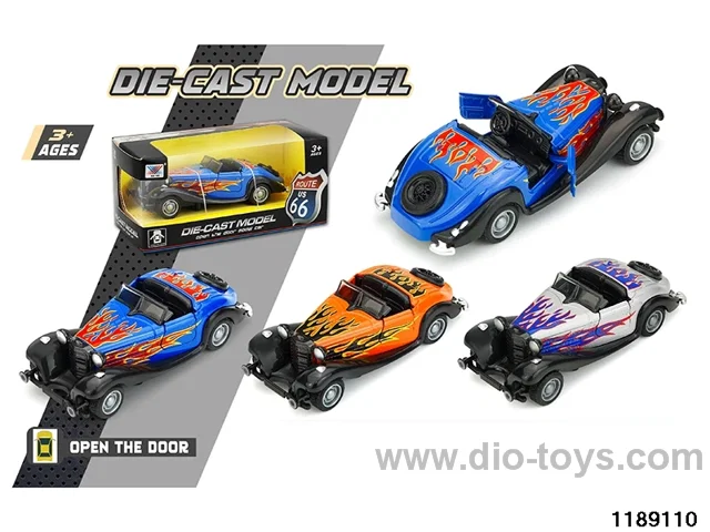 1:32 Alloy pull back car