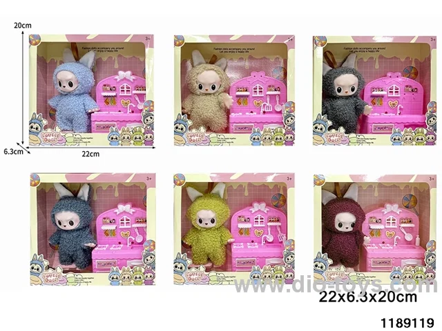 6 inch doll set