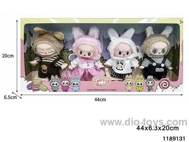 6 inch doll set