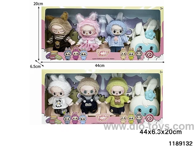 6 inch doll set