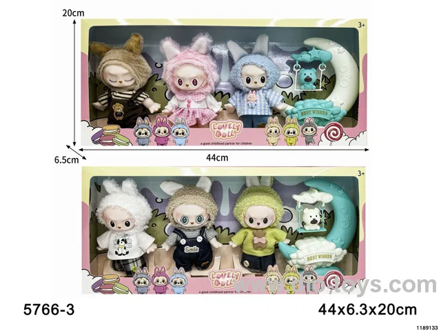 6 inch doll set