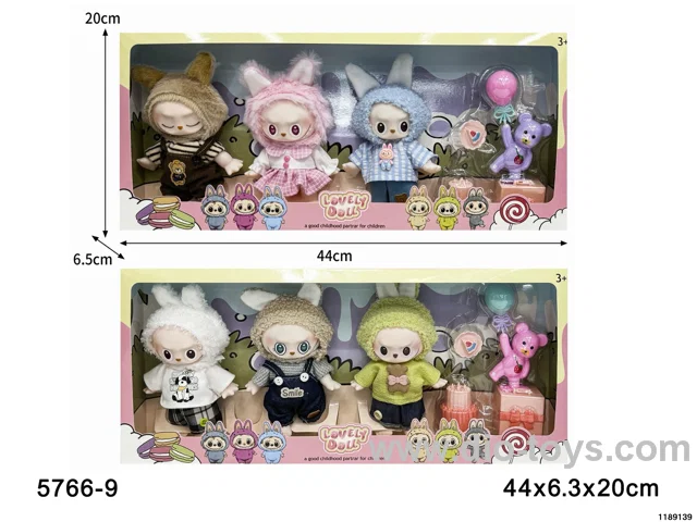 6 inch doll set
