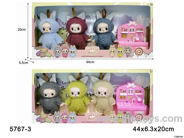 6 inch doll set
