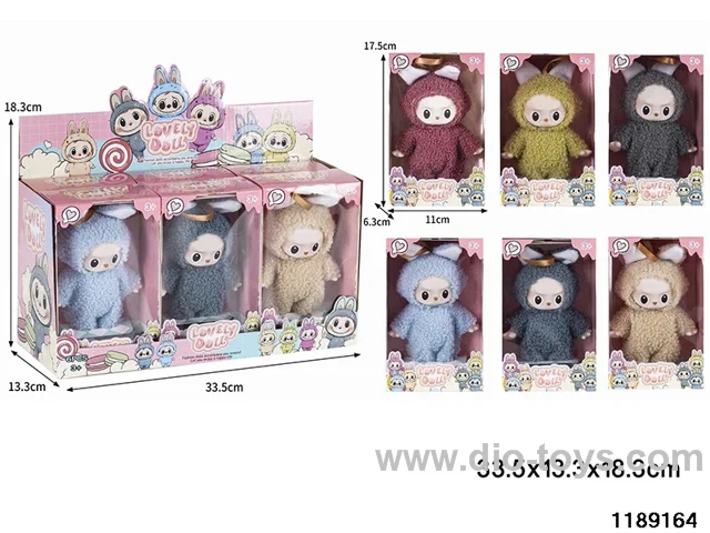 6 inch doll set