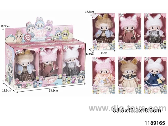 6 inch doll set