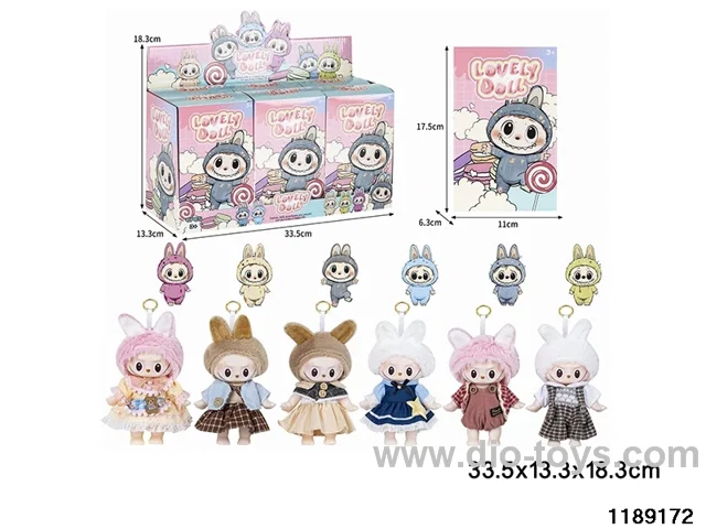 6 inch doll set