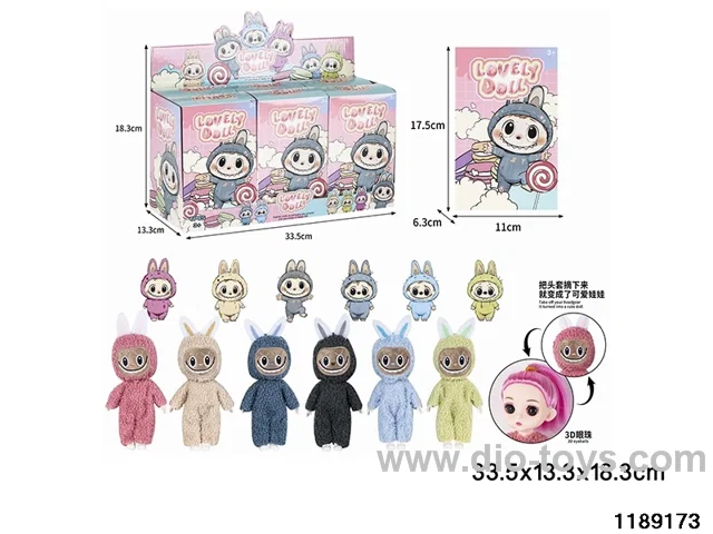 6 inch doll set