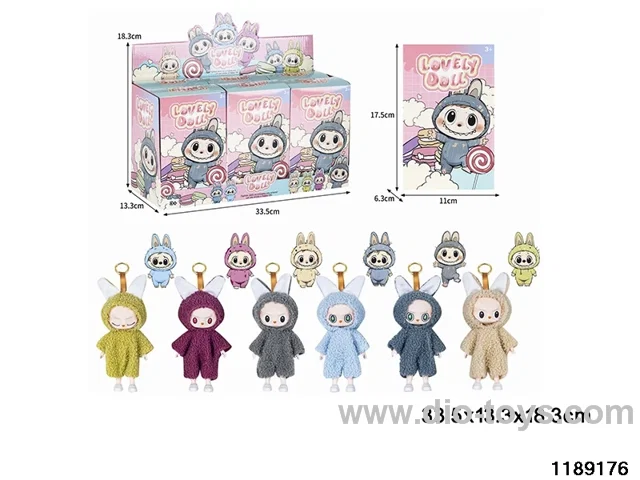 6 inch doll set