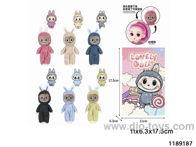 6 inch doll set