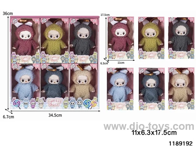 6 inch doll set