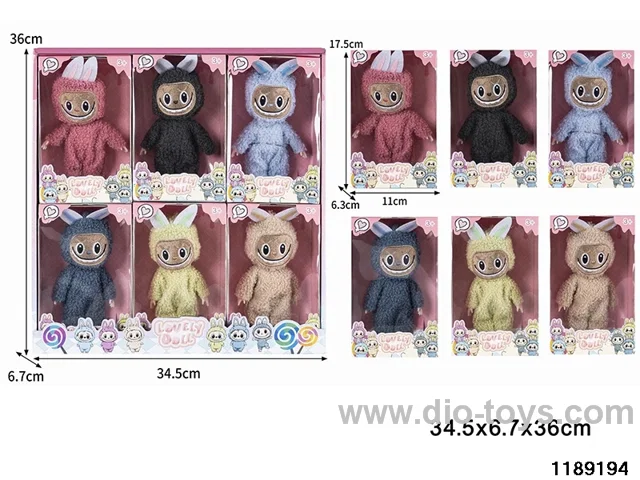6 inch doll set