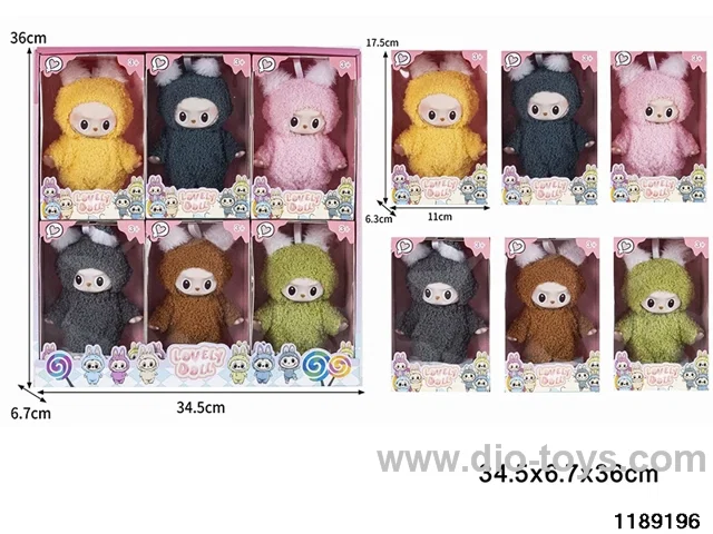 6 inch doll set