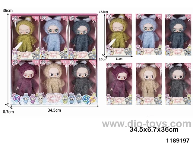 6 inch doll set