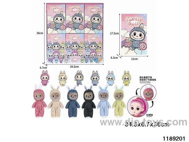 6 inch doll set