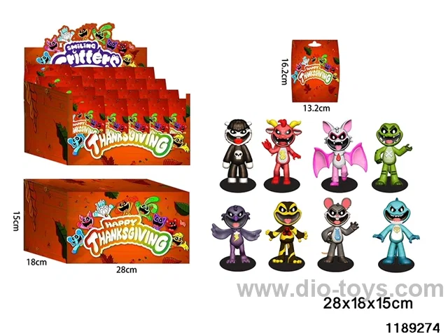3 inch doll set