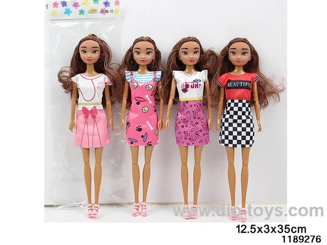 11.5 inch 11 jointed doll set