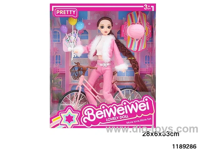 11.5 inch 11 jointed doll set