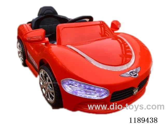 Children's Stroller-Single Electric Dual Drive-Red*White(Injection Molding)