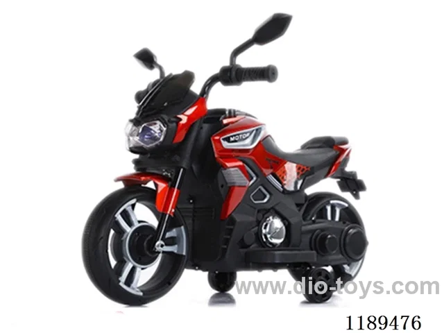 Electric motorcycle-yellow, red, white, blue, green(6.45 battery 1pc 380 motor 1pc)