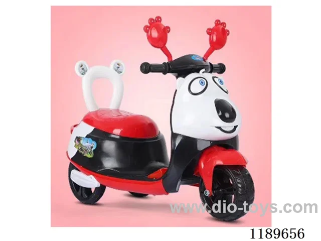 Children's three-wheeled electric scooter