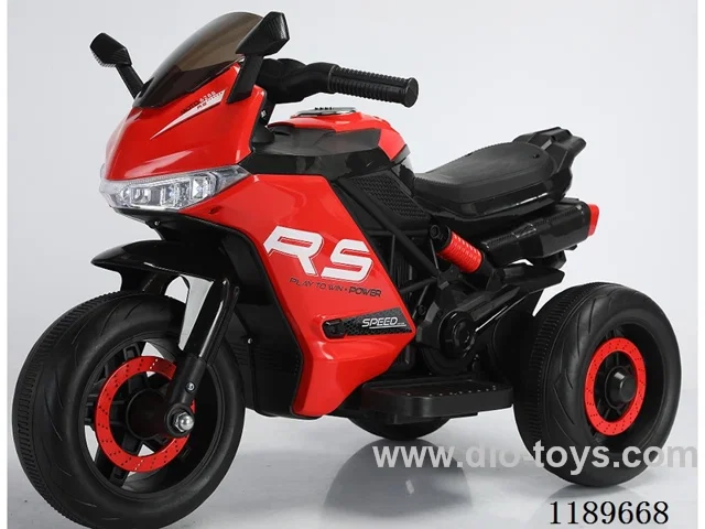 Children's electric motorcycle stroller