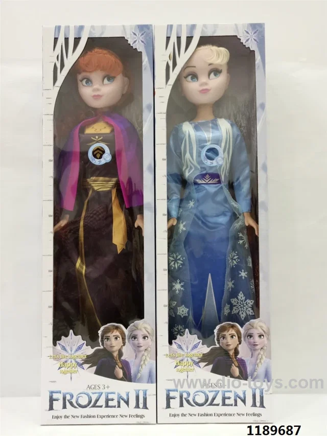 32-INCH MUSIC EMPTY ICE PRINCESS (2 MIXED PACKS) IN WINDOW BOX